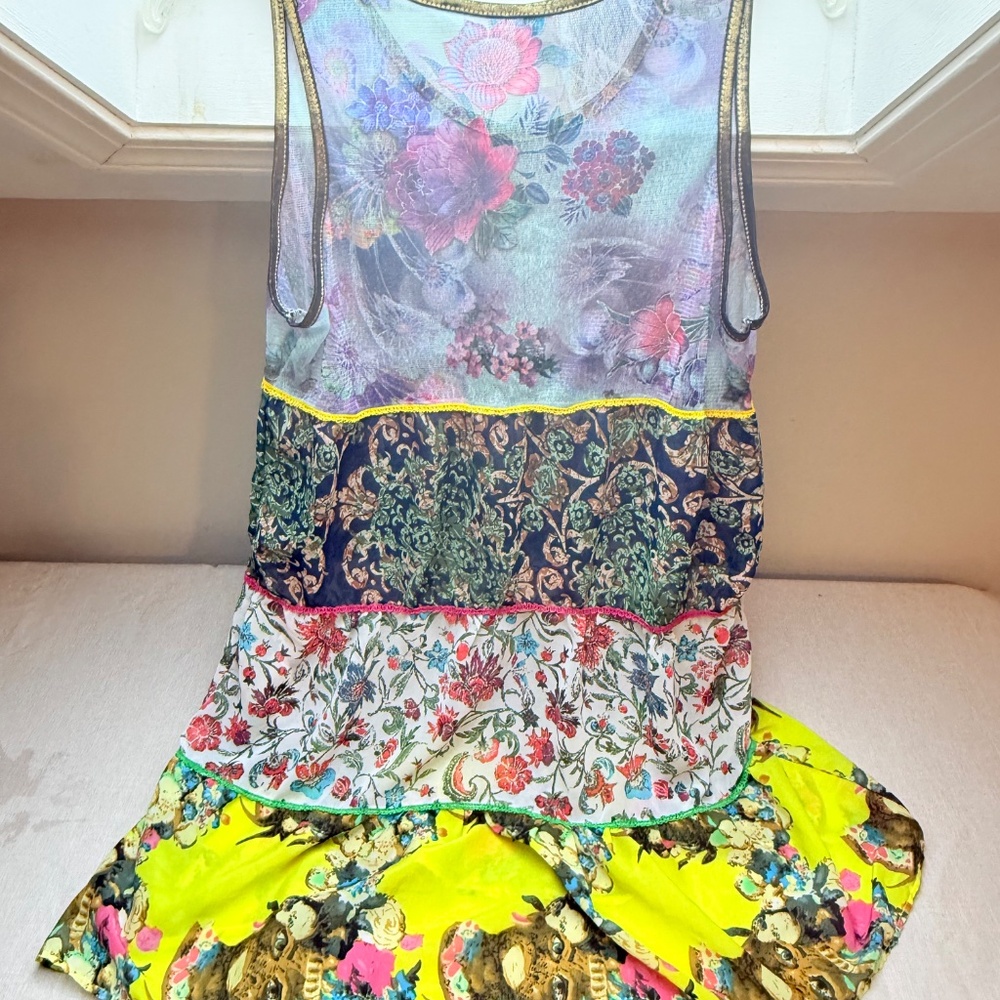Daniela Lazo Chic Products Tank Tunic Cover Up From Venezuela Size M - Picture 10 of 10